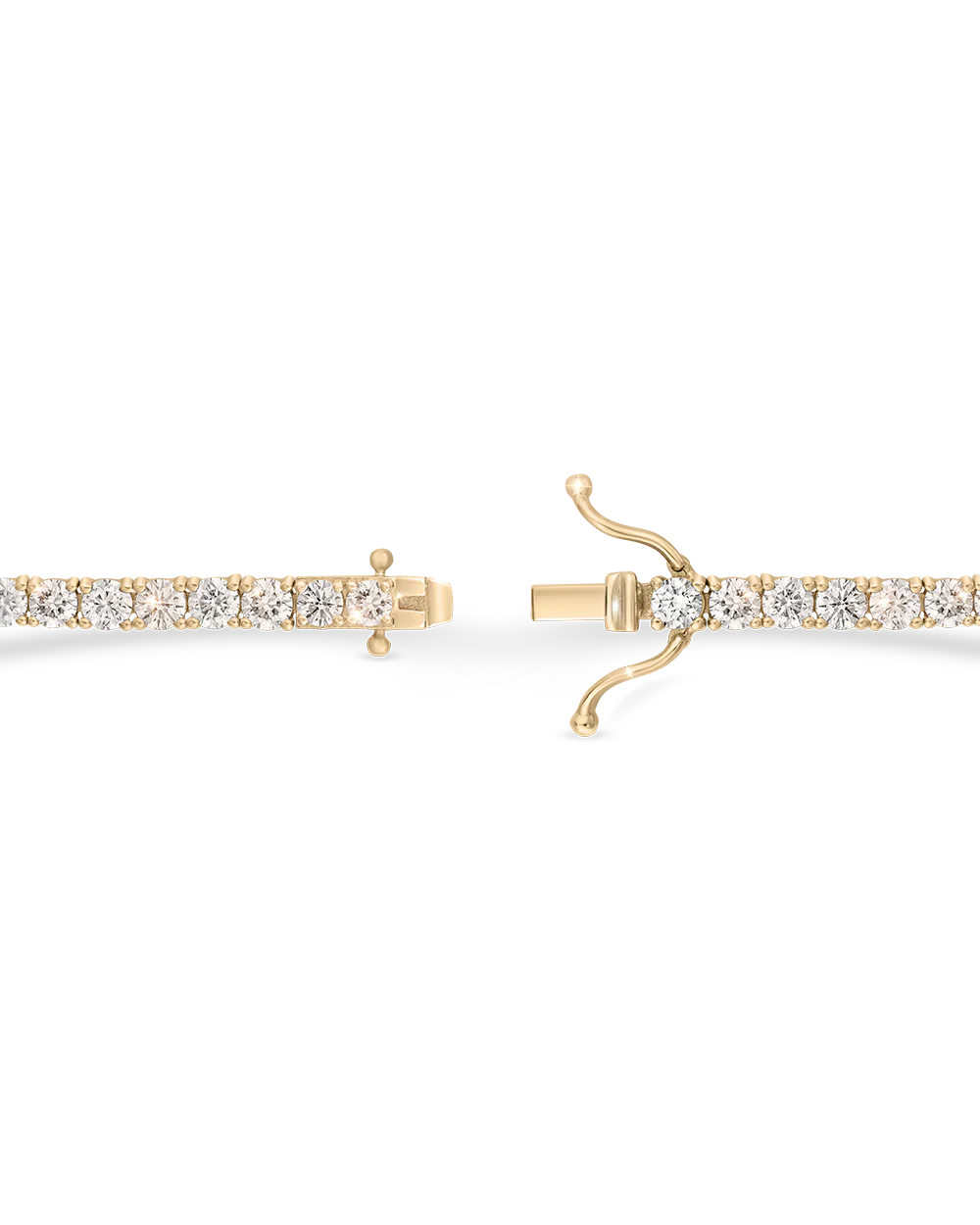Tennis Bracelet - 18ct Gold - Image 8
