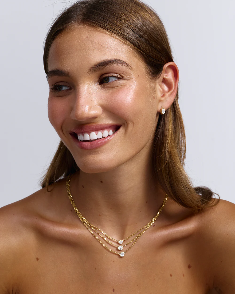 Cleo Pear Diamond Huggies - Image 29