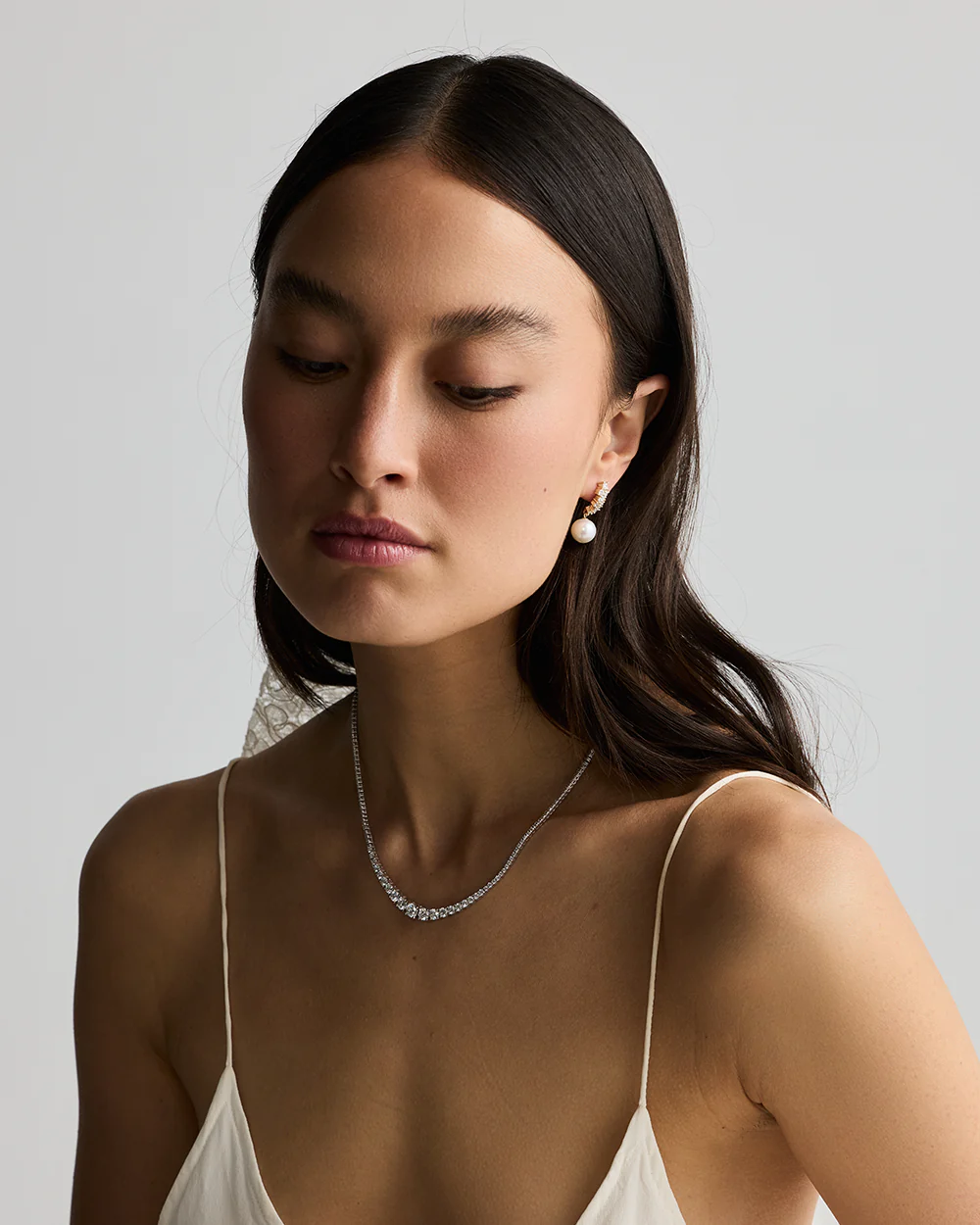 Dorsa Pearl Drop Earrings - Image 6