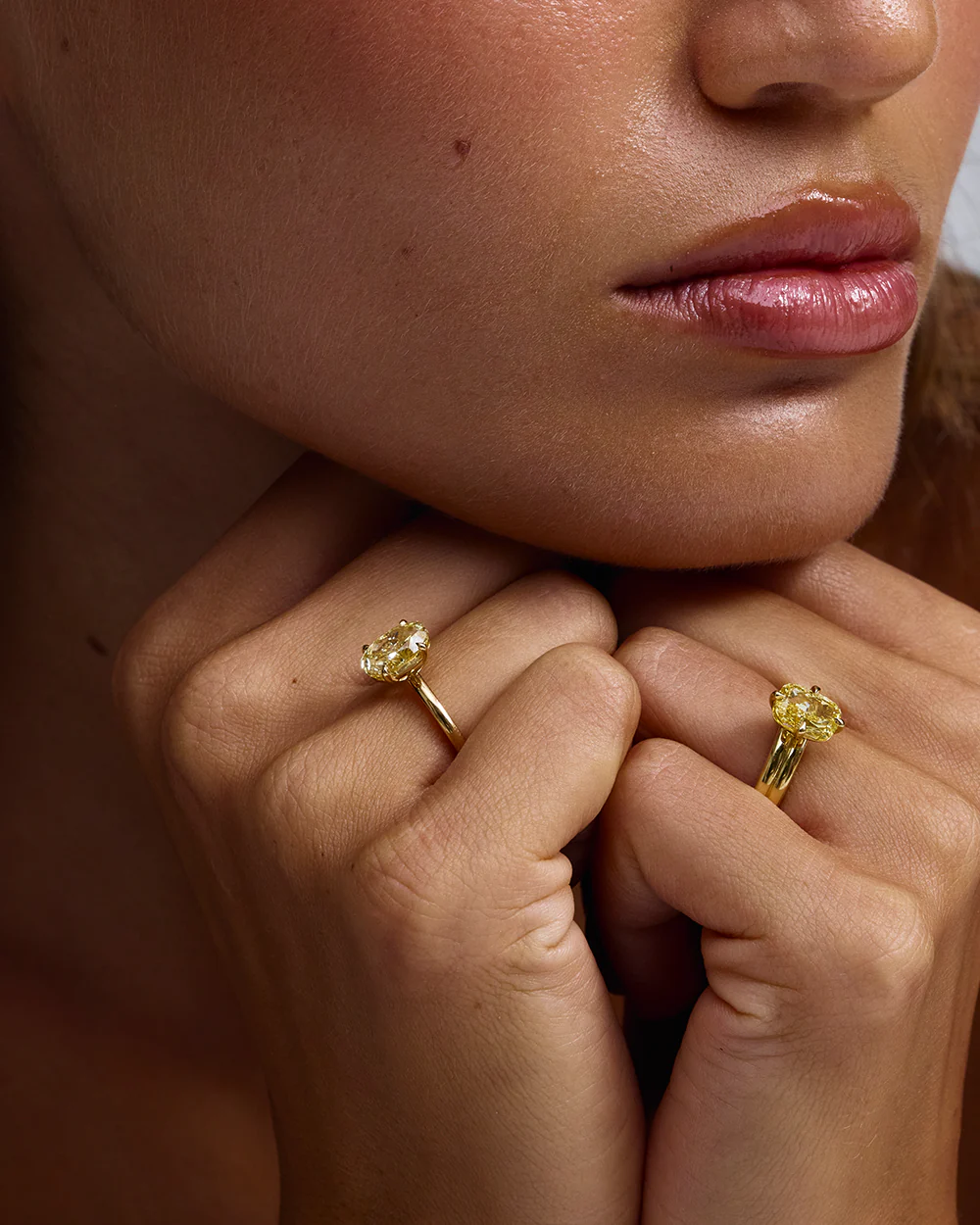 Esme 2.16ct Yellow Diamond Ring - Image 3
