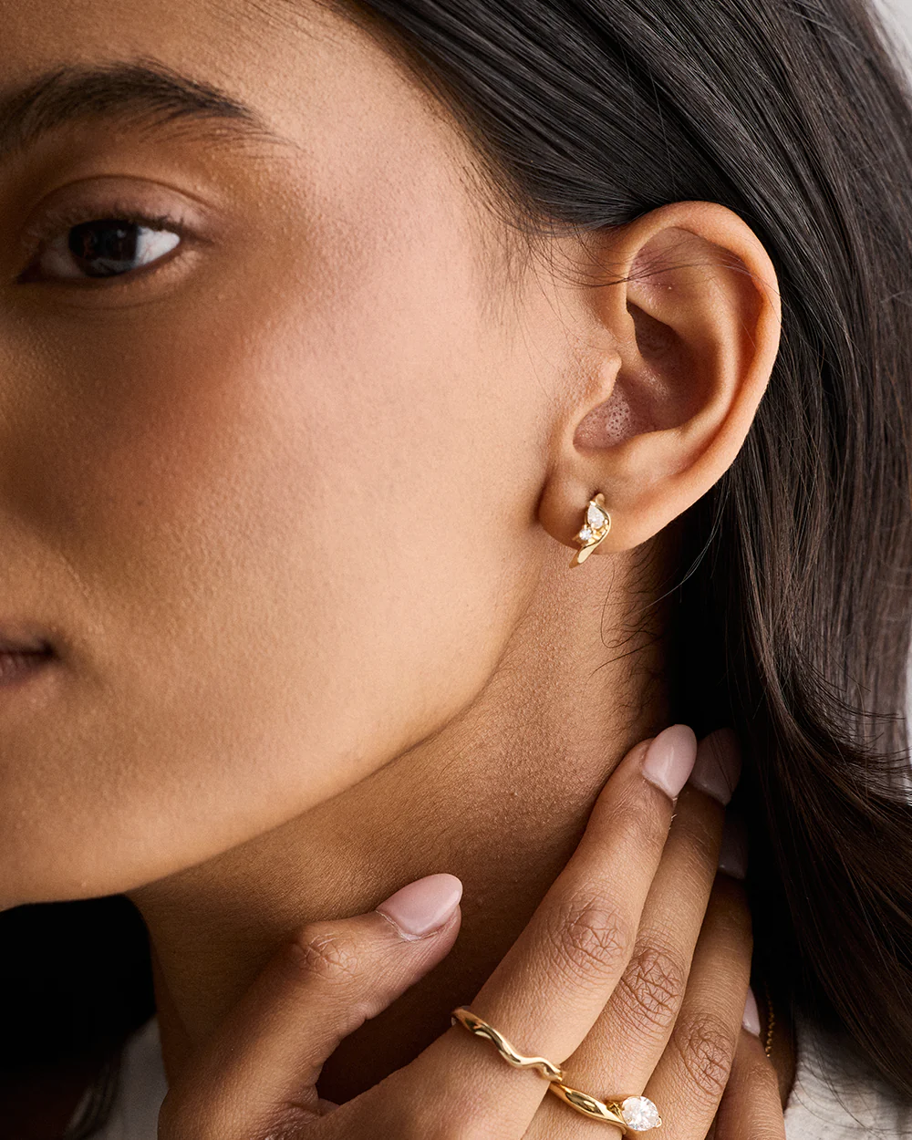 Samira Diamond Earrings - Image 5