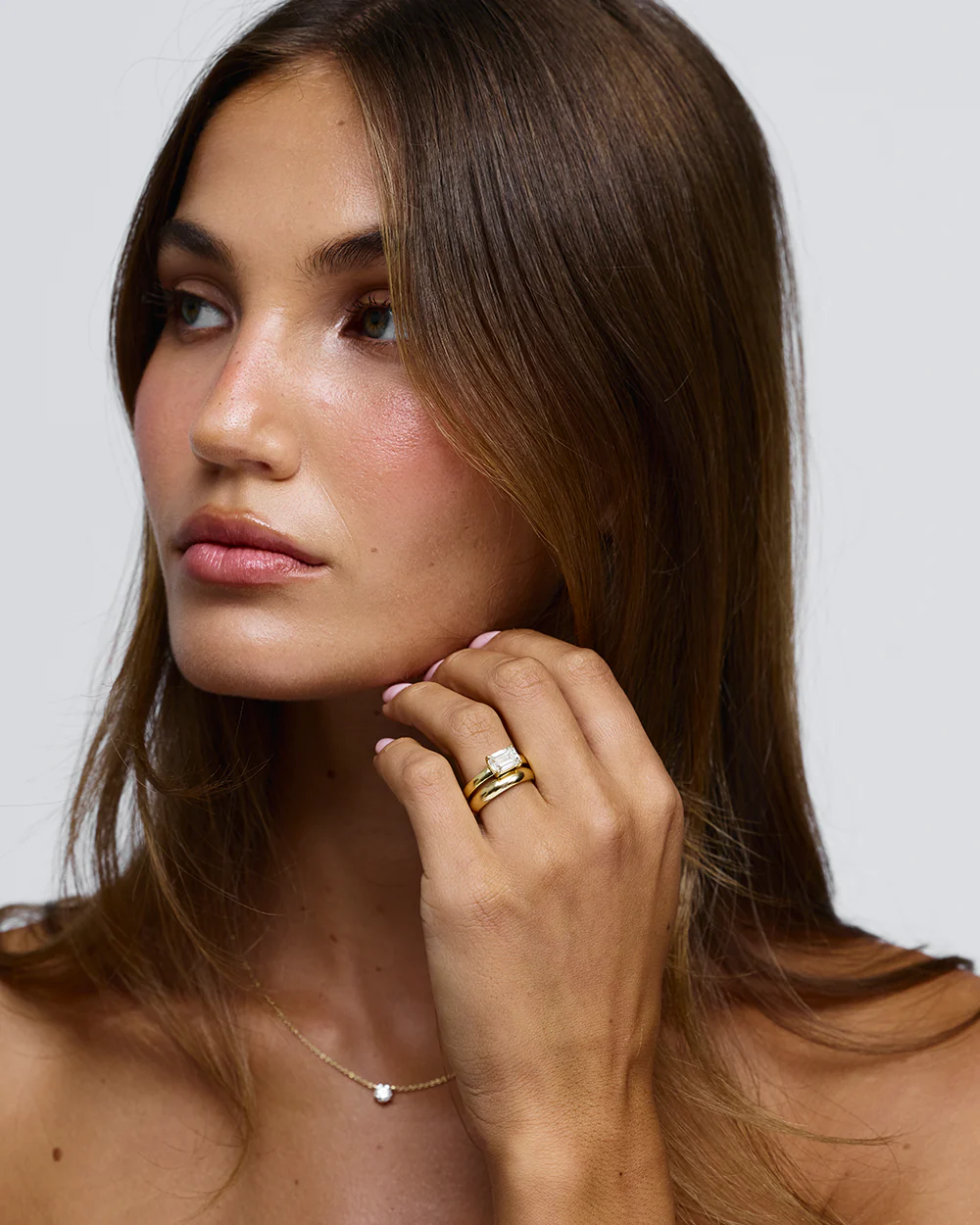 Vanessa 4mm Dome Wedding Ring - Image 6